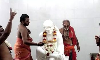 திடீரென மாயமான ஷீரடி சாய்பாபா சிலை- பக்தர்கள் பரவசம்!
